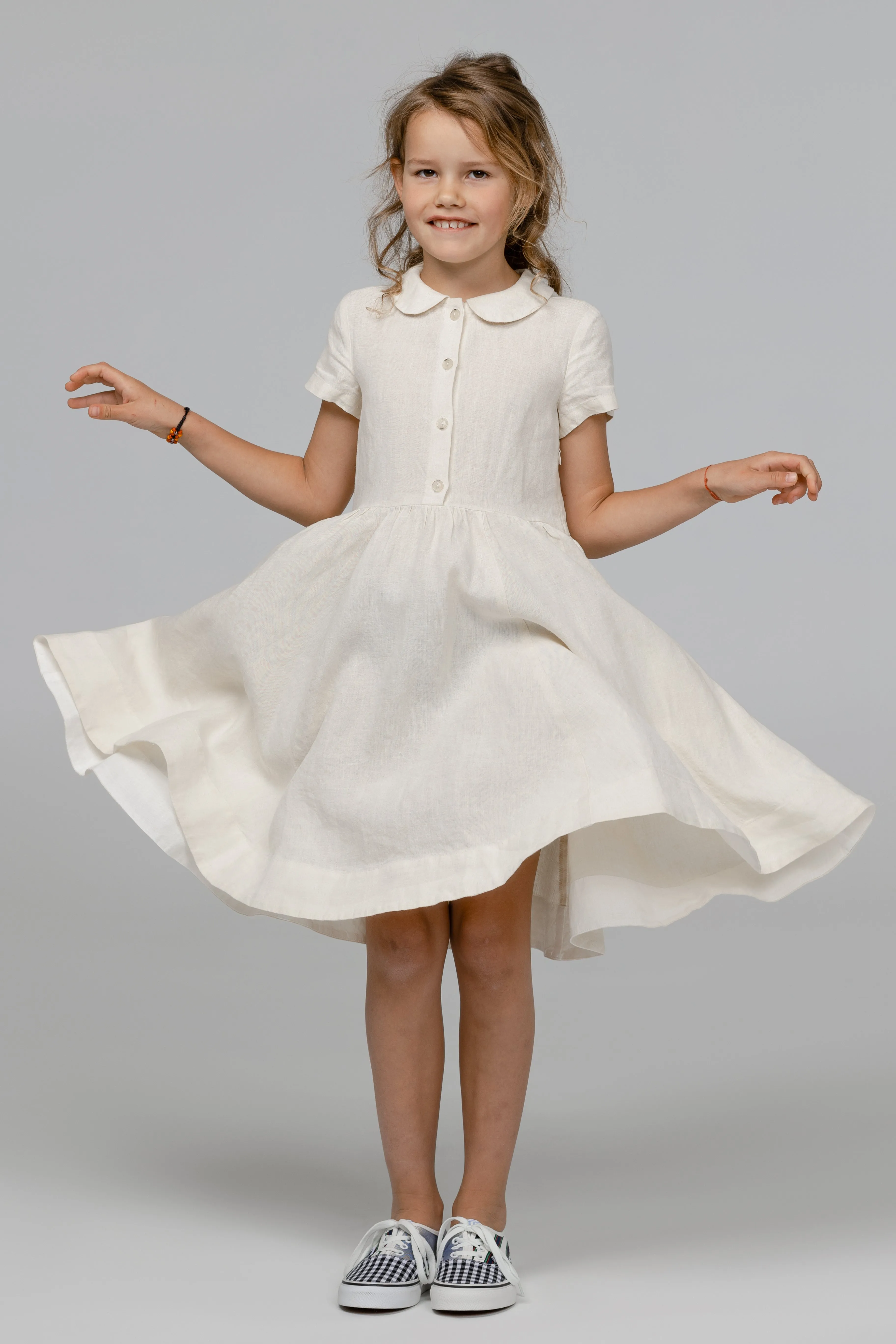 Mini Me Classic Dress, Short Sleeve