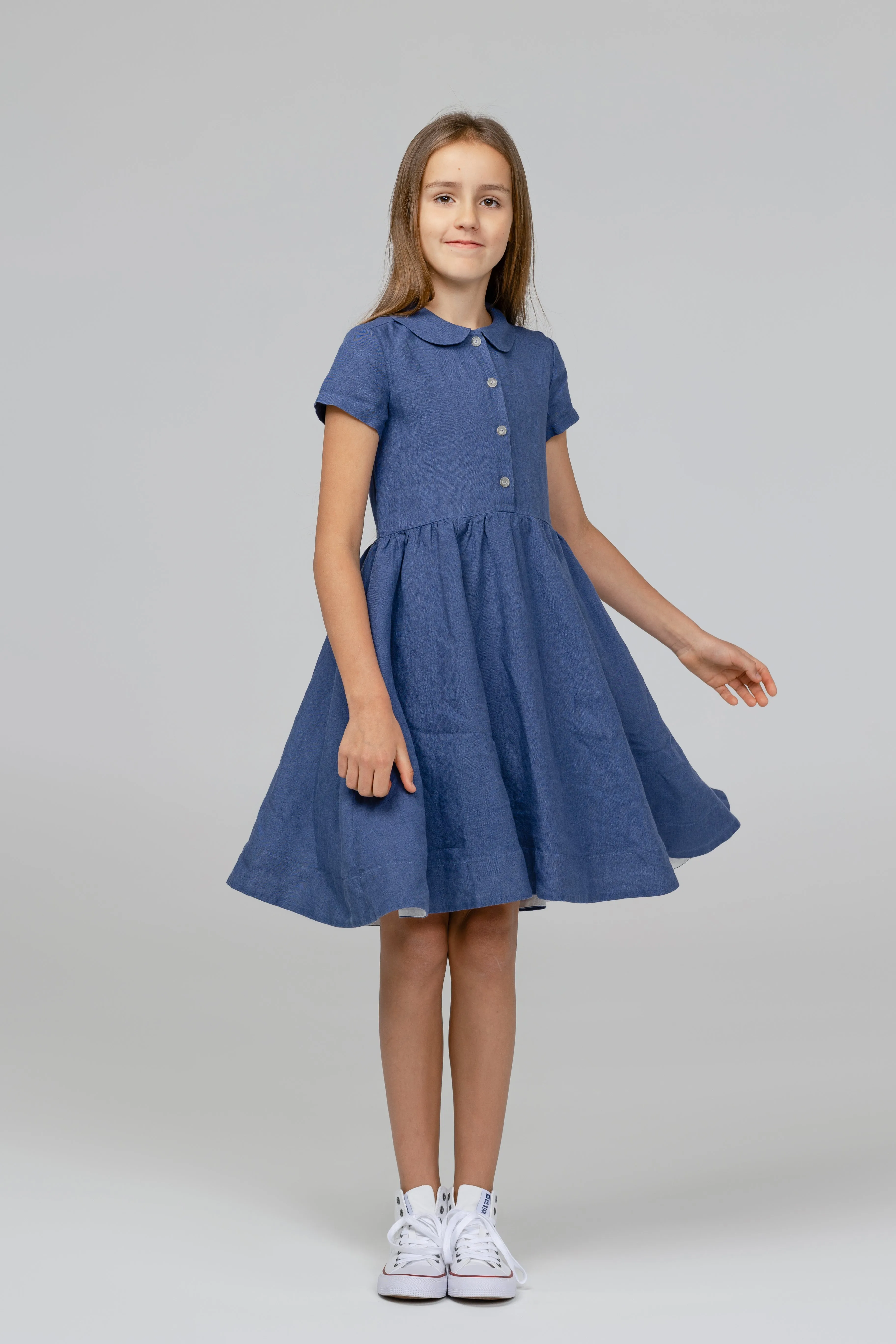 Mini Me Classic Dress, Short Sleeve