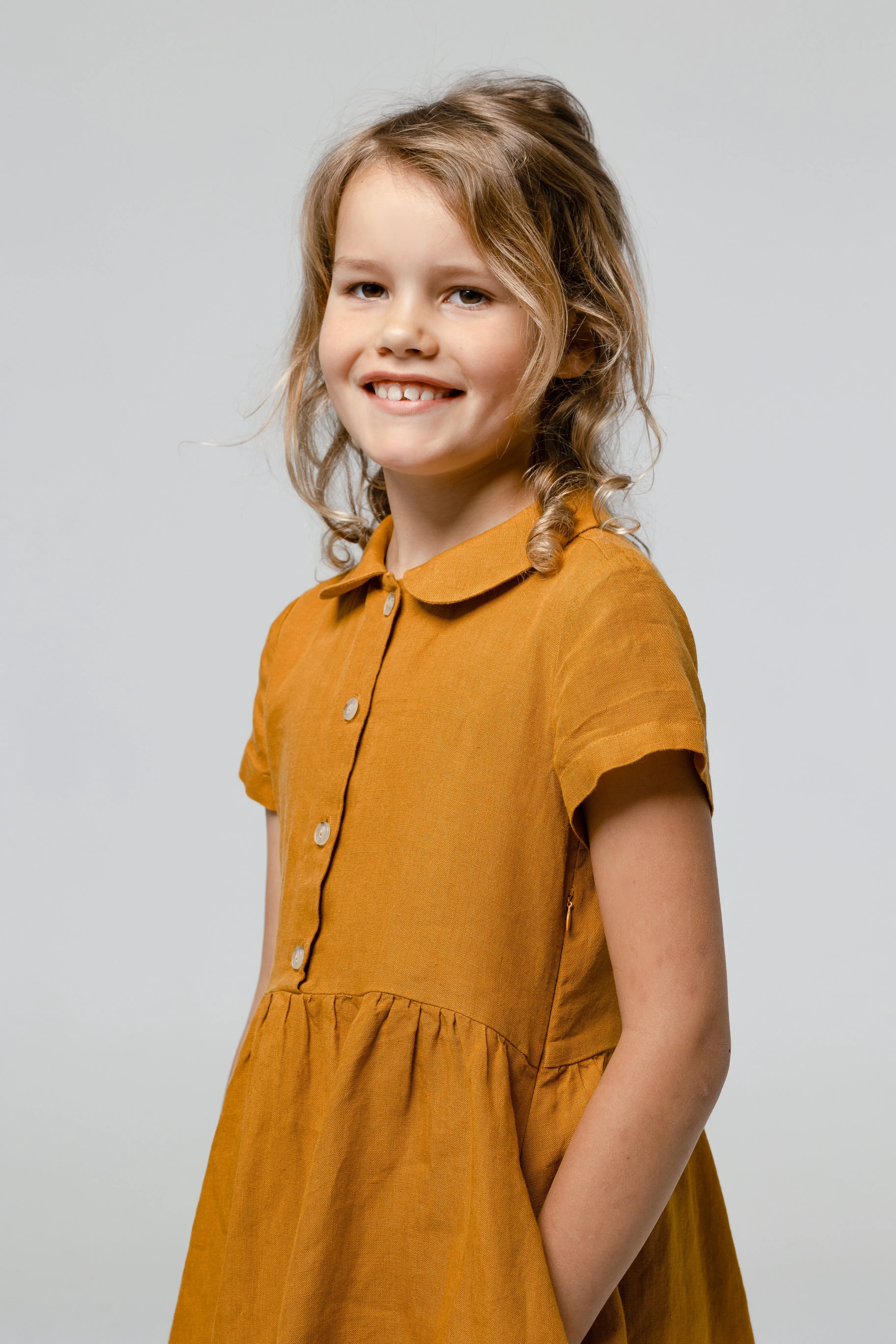 Mini Me Classic Dress, Short Sleeve