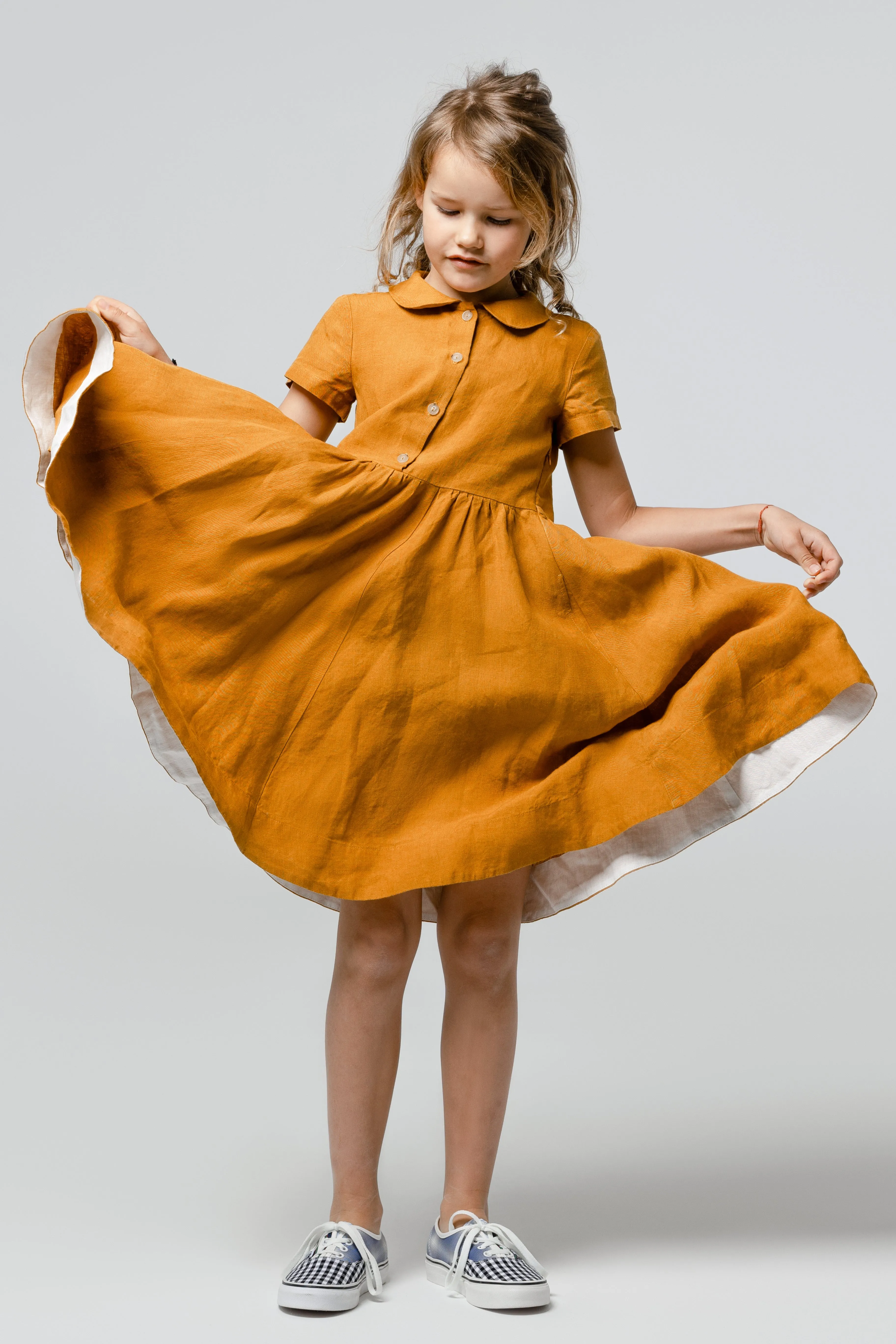 Mini Me Classic Dress, Short Sleeve