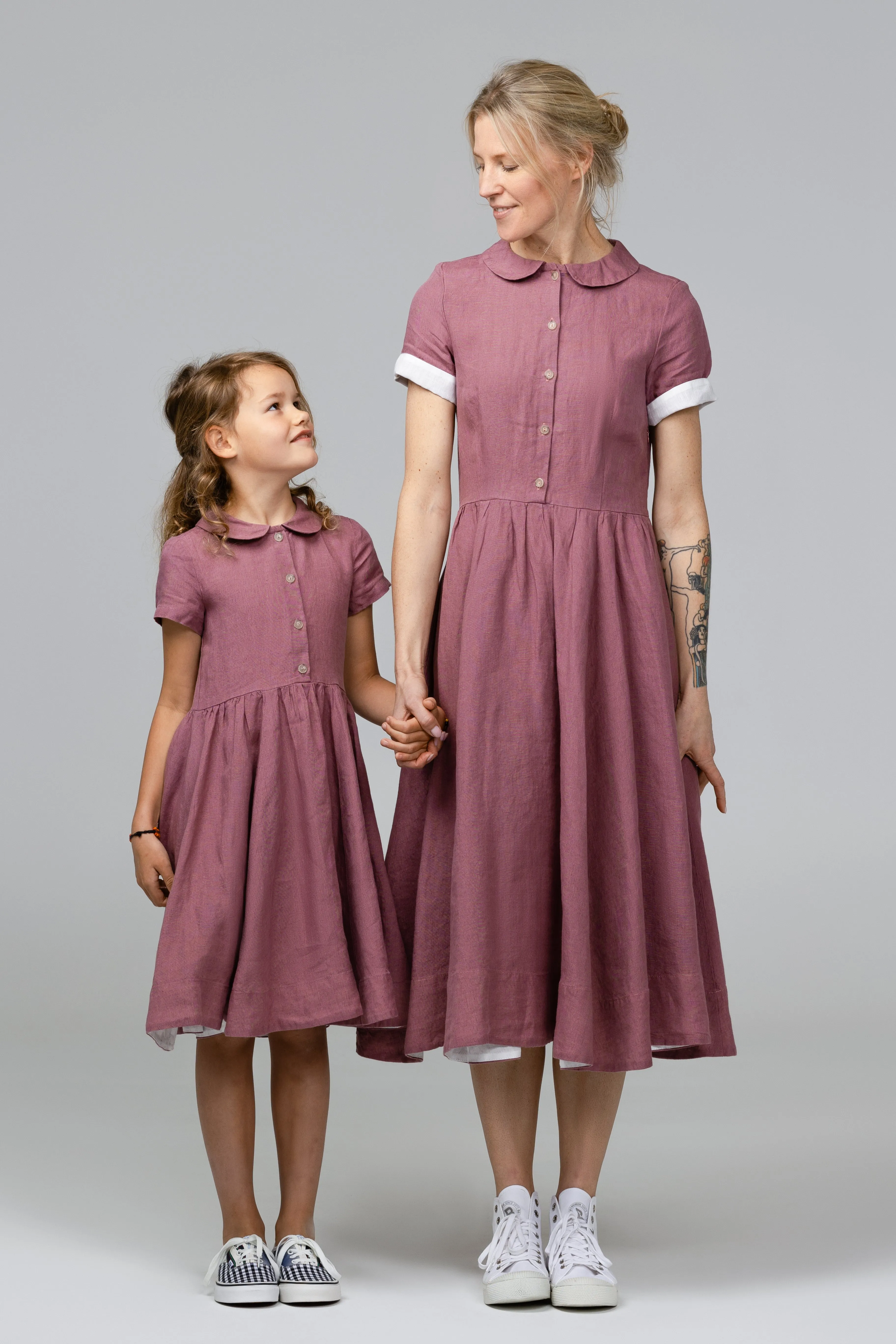 Mini Me Classic Dress, Short Sleeve