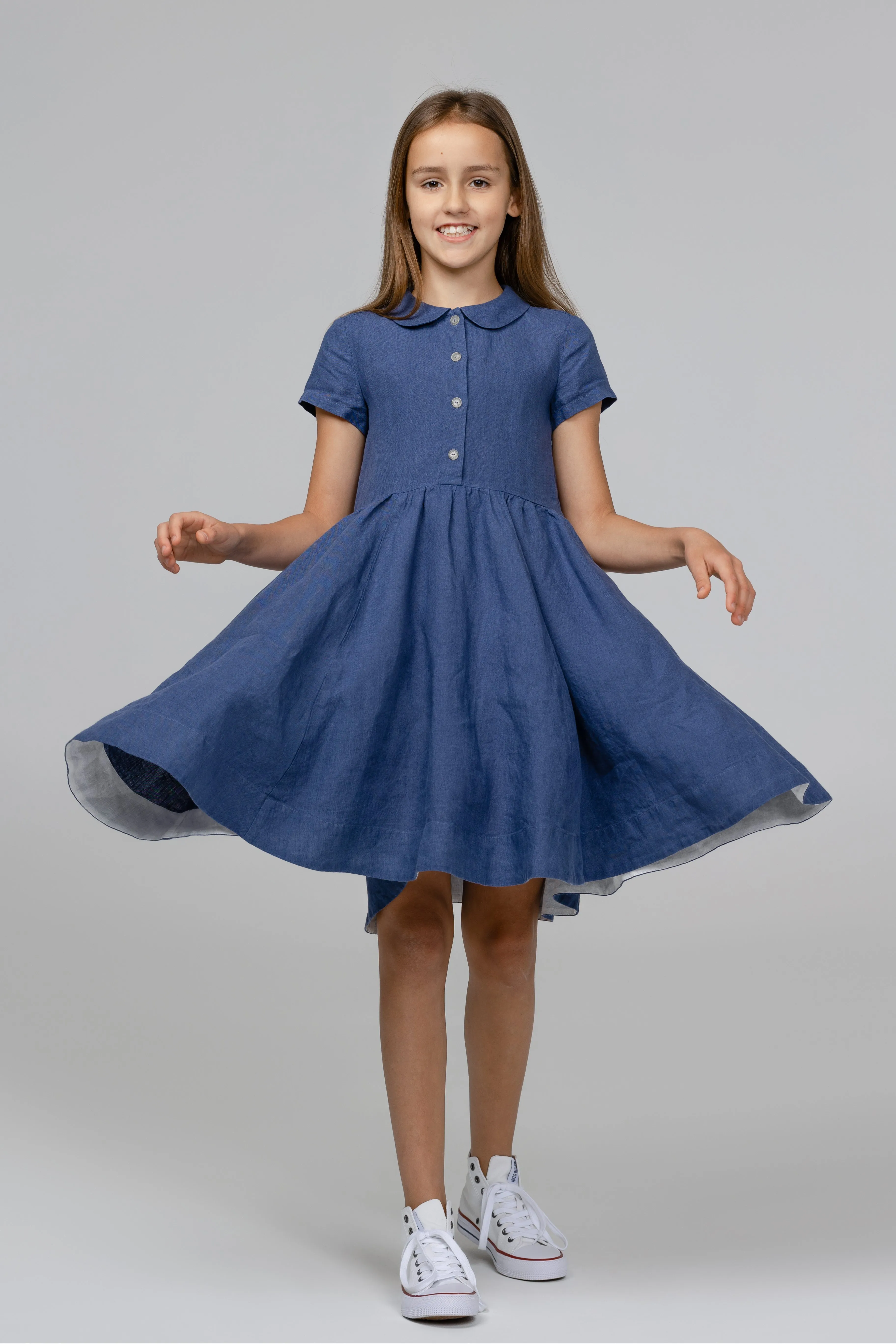 Mini Me Classic Dress, Short Sleeve