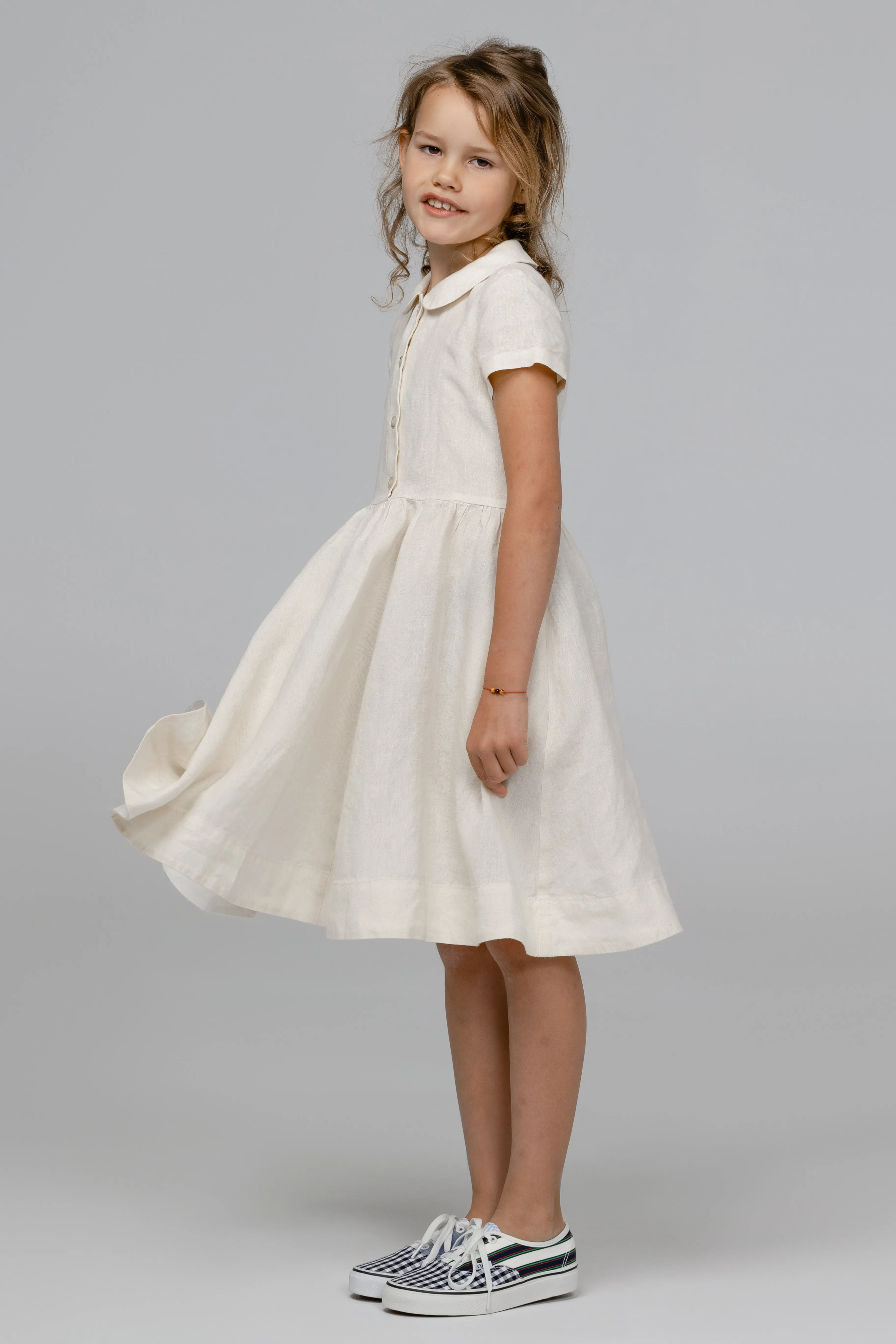 Mini Me Classic Dress, Short Sleeve