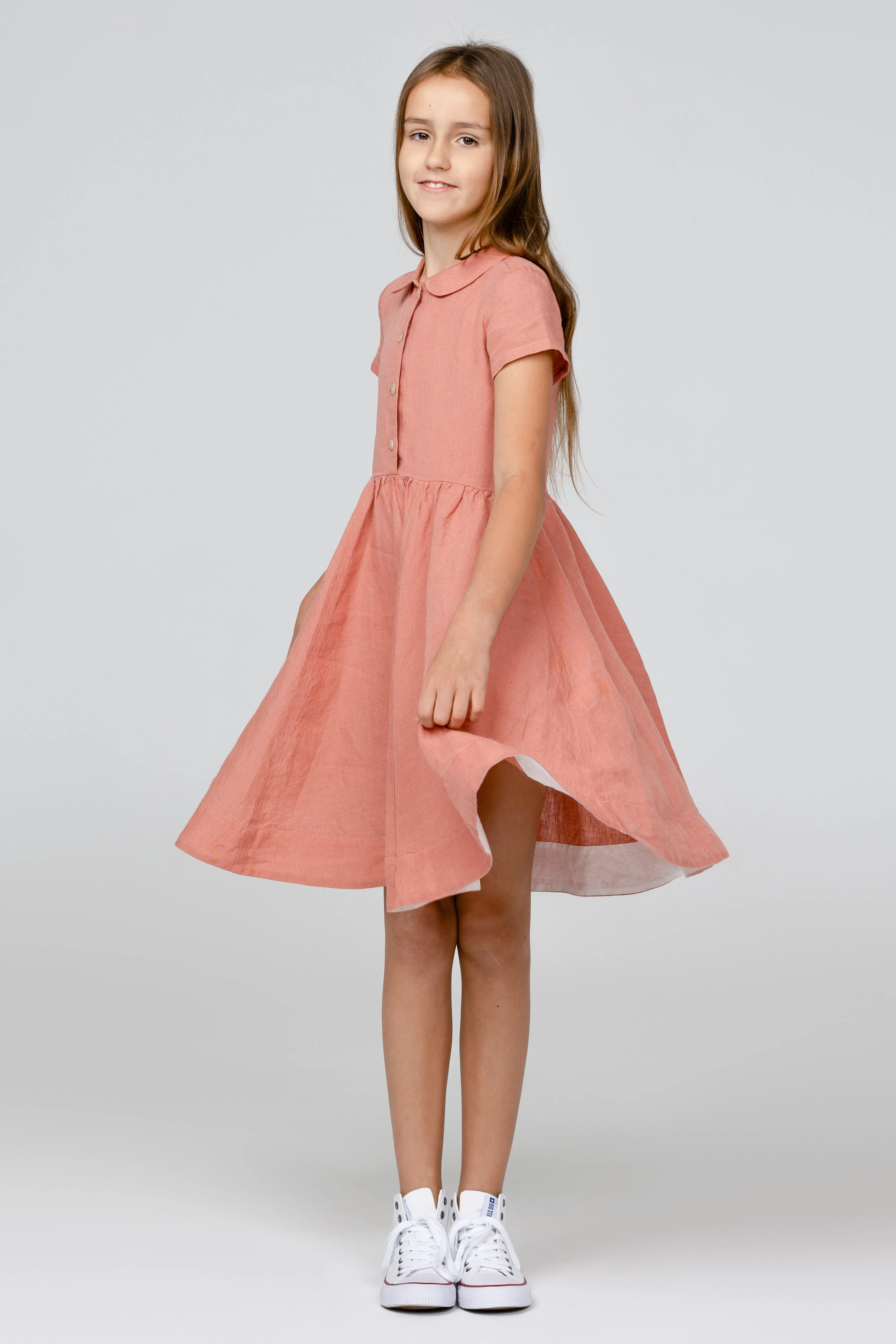 Mini Me Classic Dress, Short Sleeve