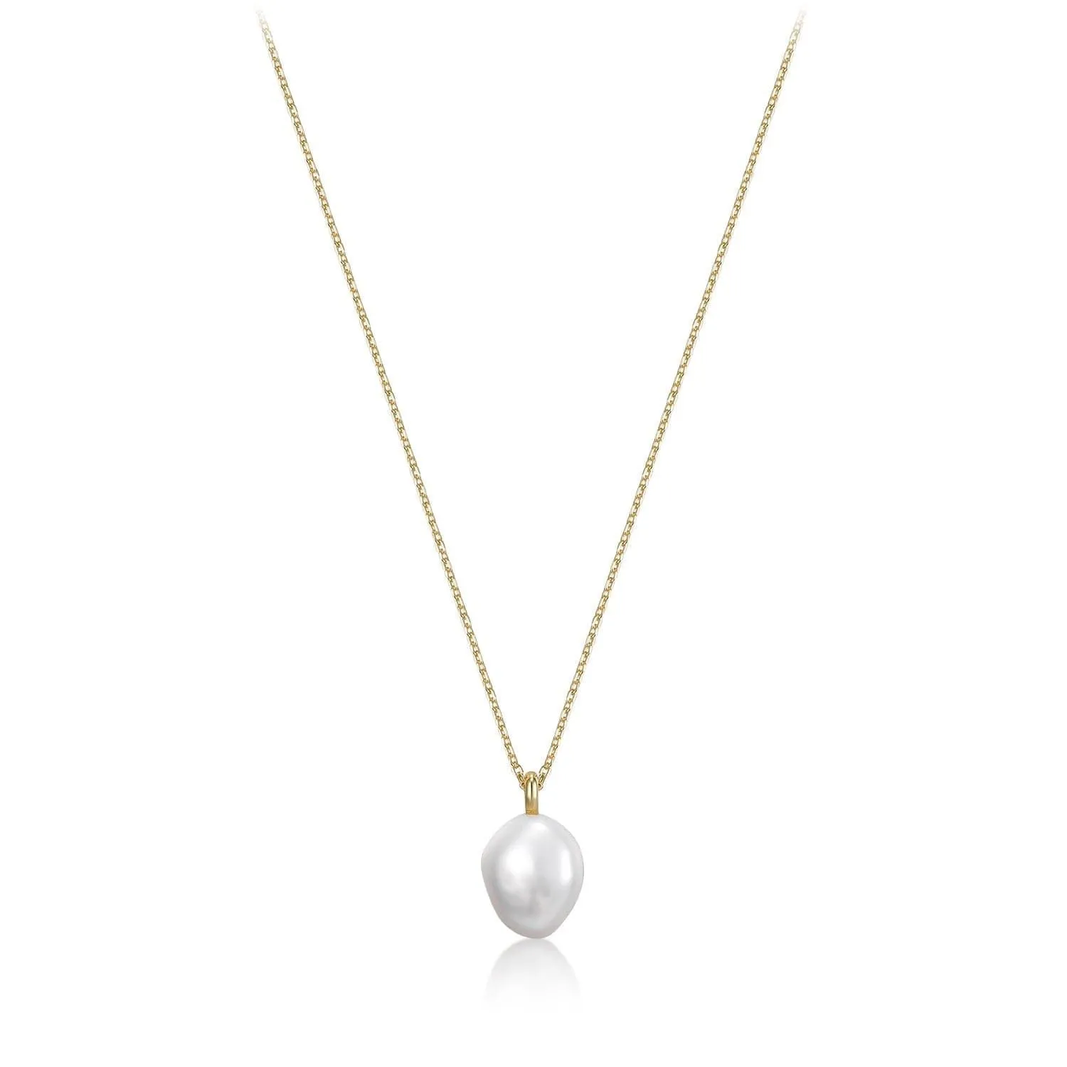 MINI PEARL PENDANT NECKLACE