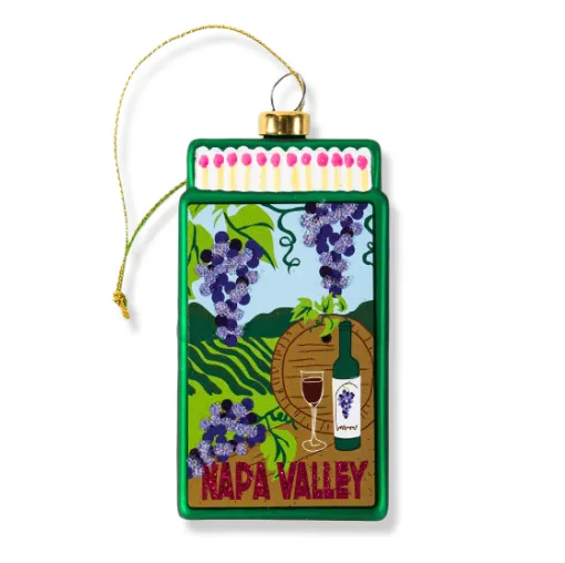 Napa Valley Matchbook Ornament