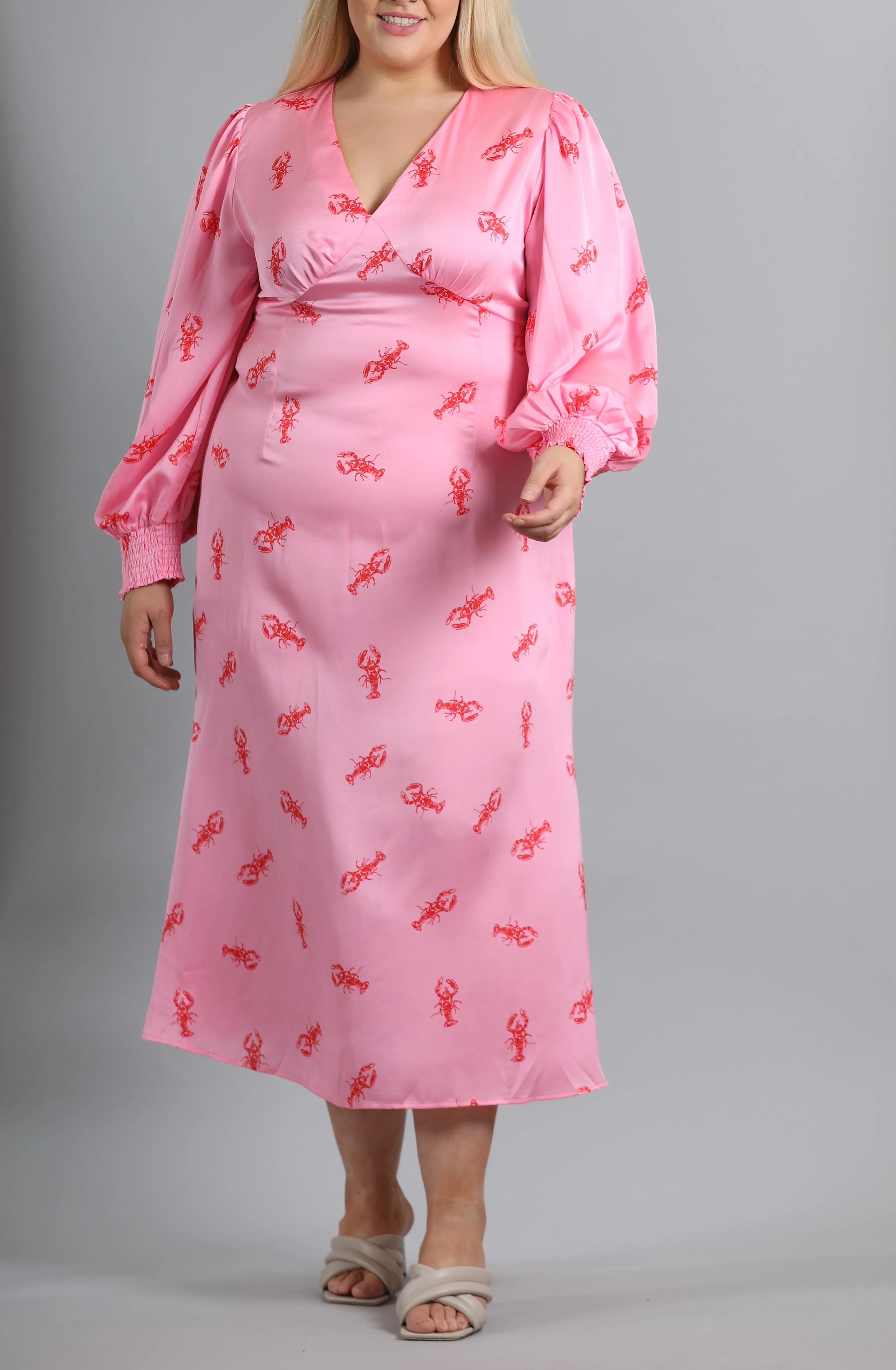 Pink Lobstar Cocktail Dress