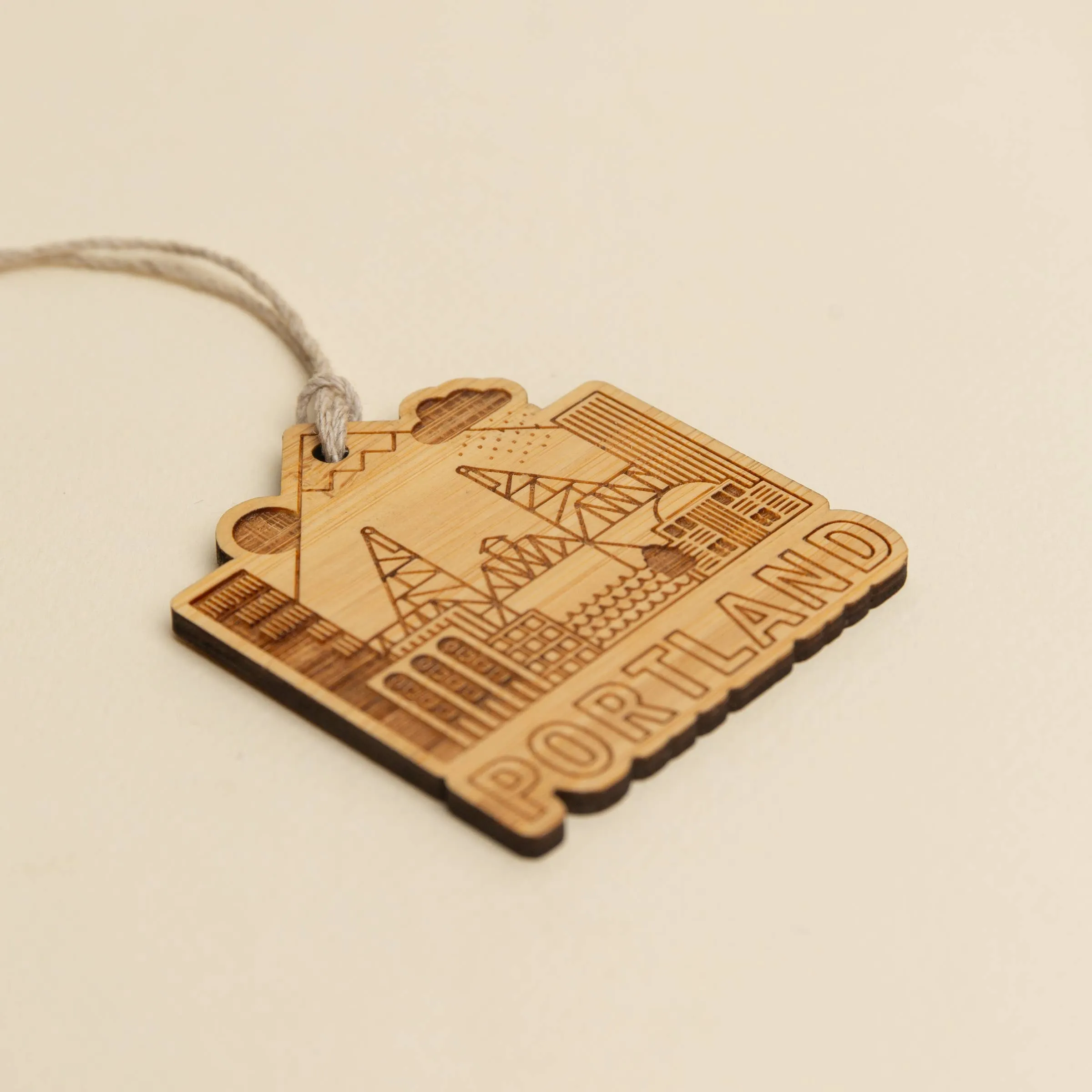 Portland Skyline Ornament