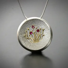 "Tree of life Collection" silver&gold pendant