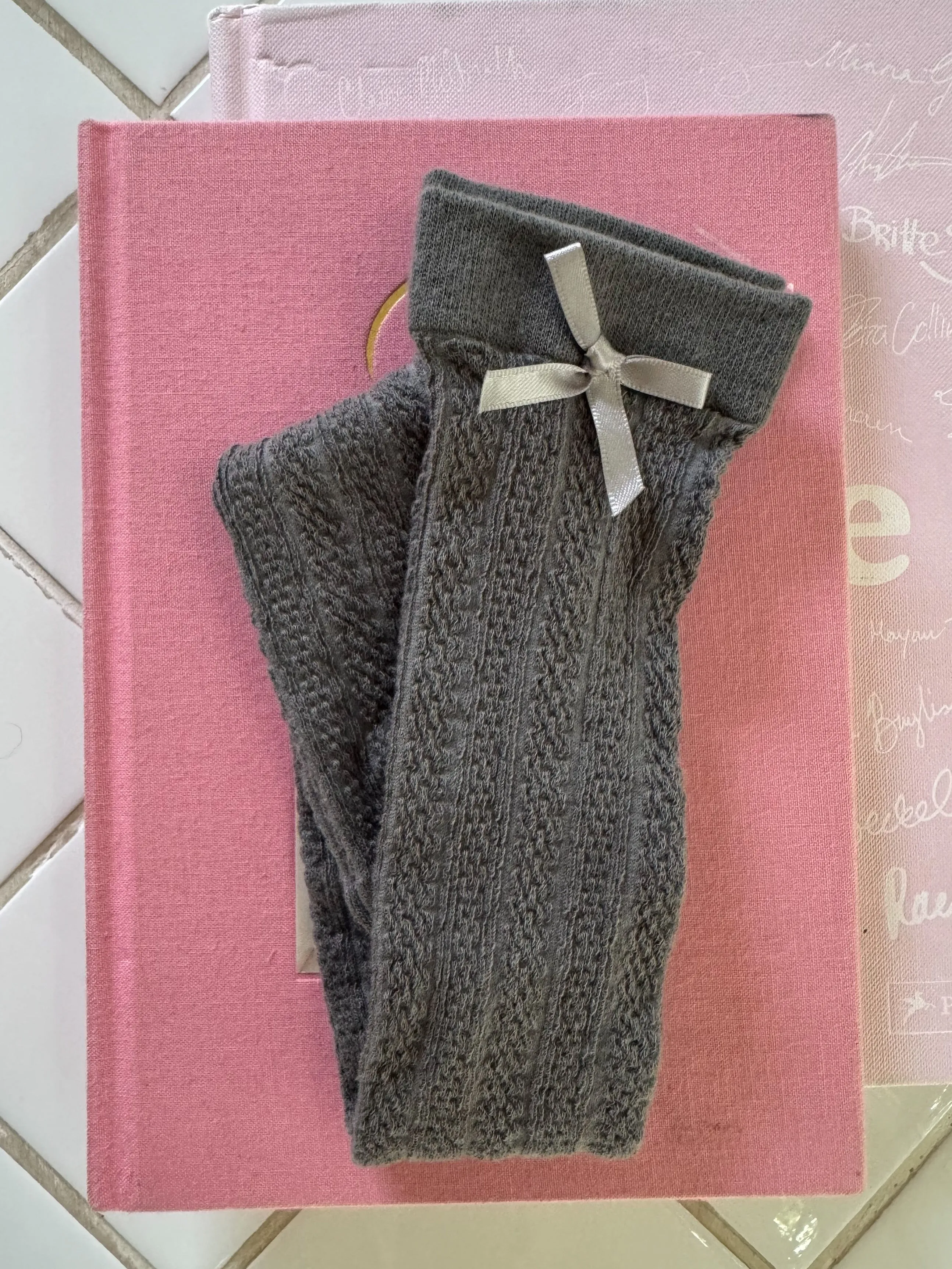 Ribbon Rib Socks