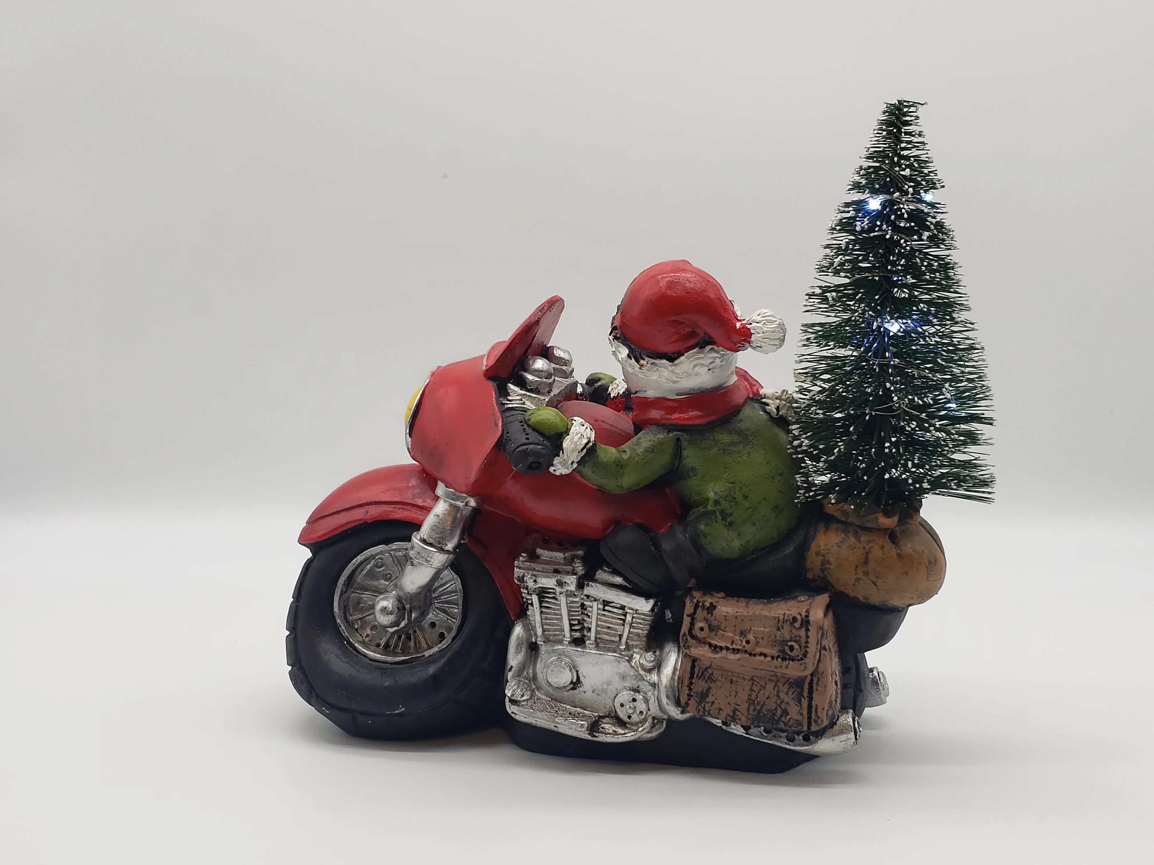 Snowman Biker Christmas decorations