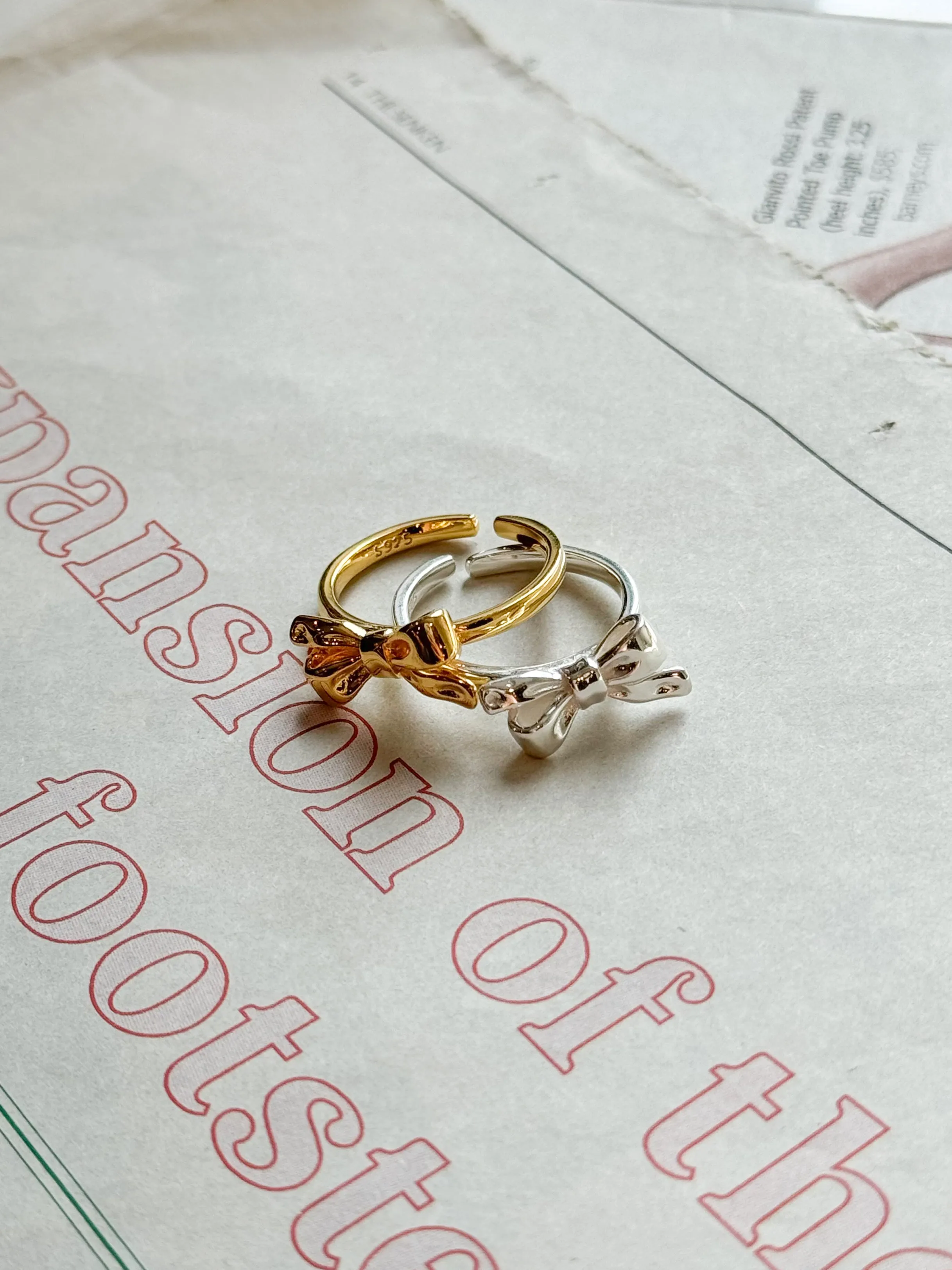 Tied Ribbon Ring