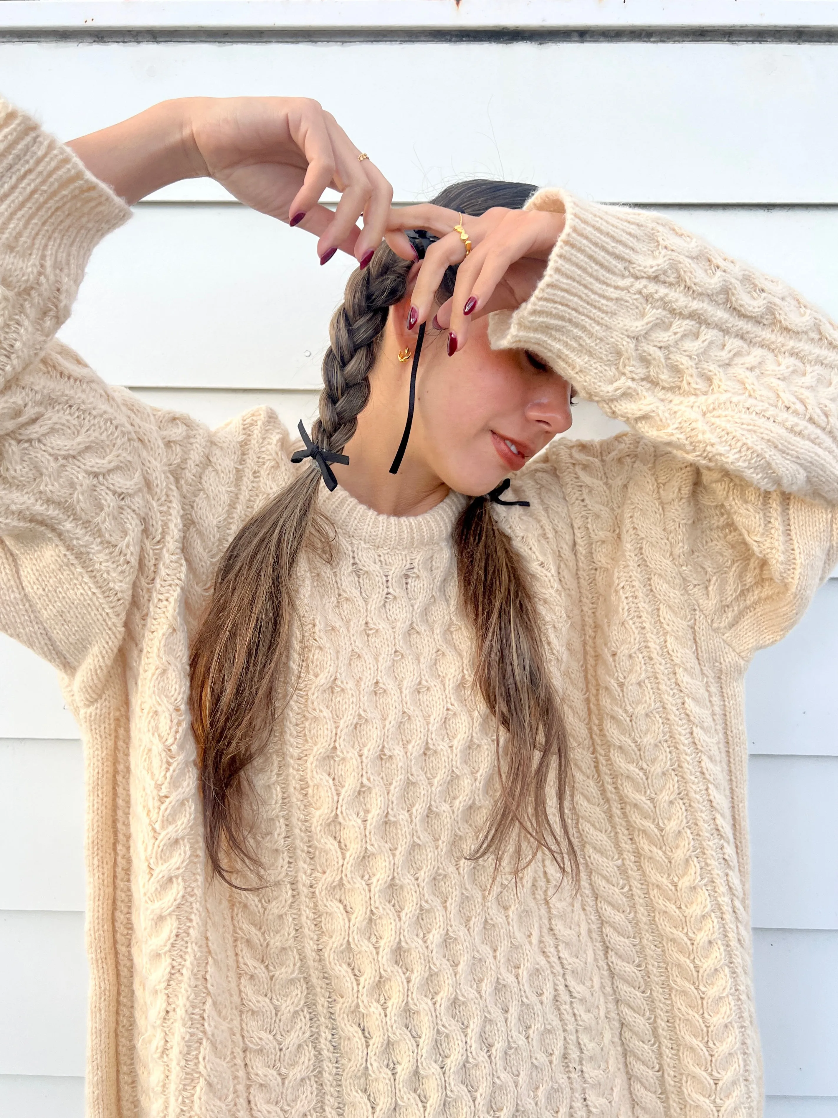 Tiny Ribbon Hair Clip Set