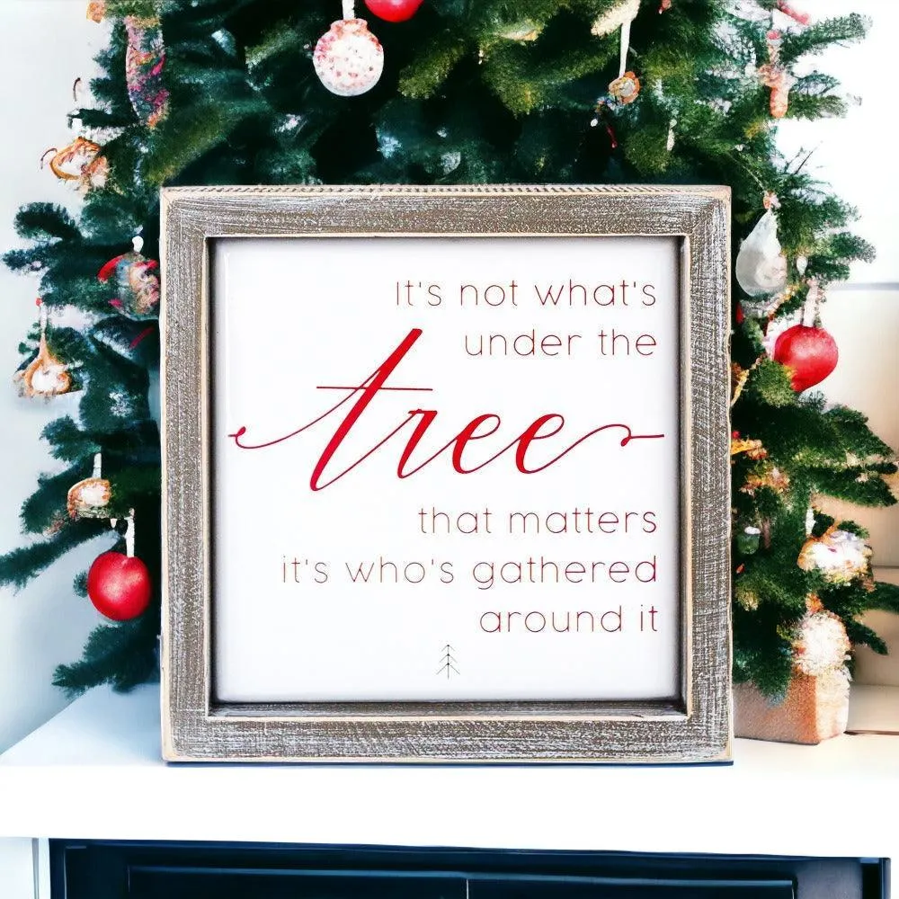 Under The Tree 7" Sign