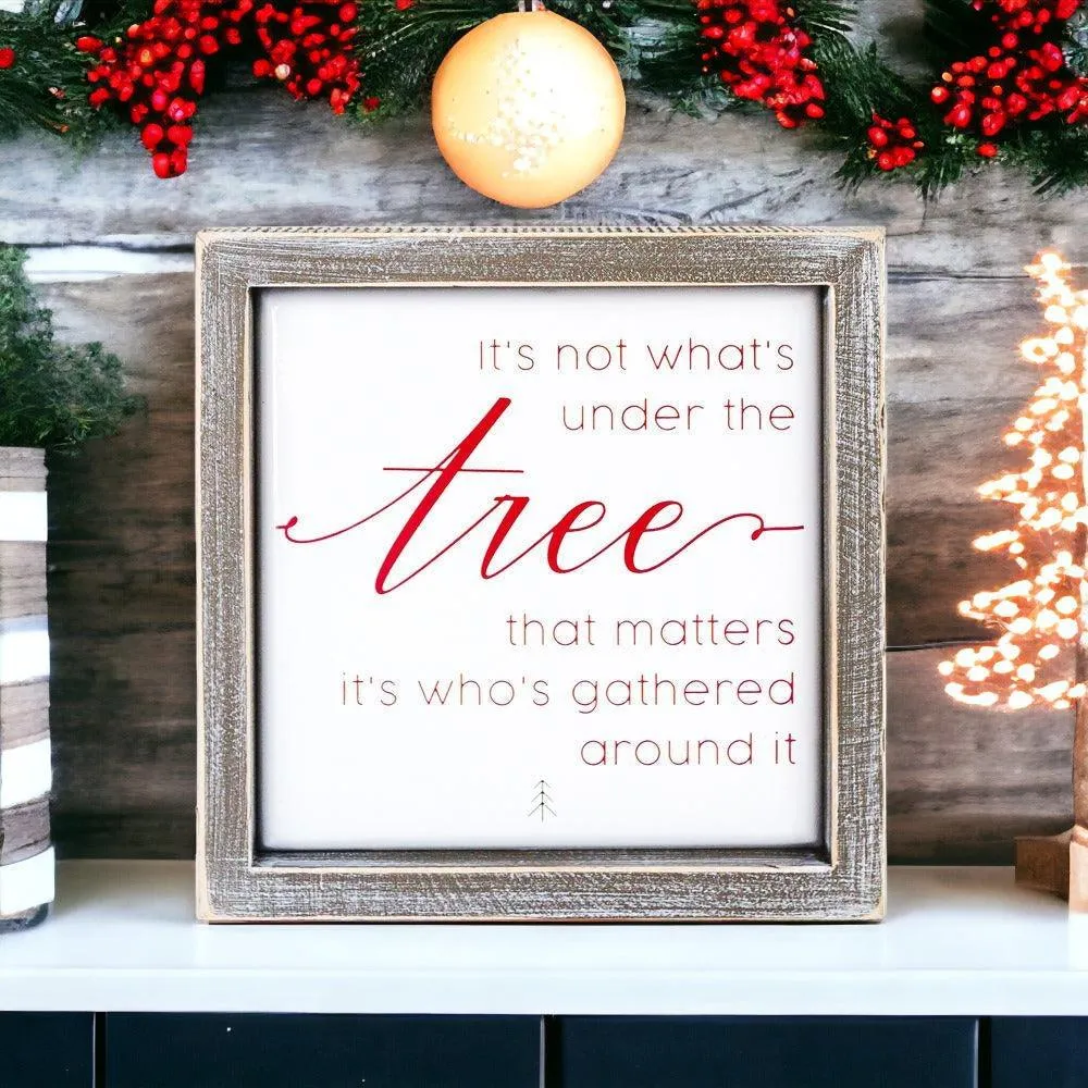 Under The Tree 7" Sign